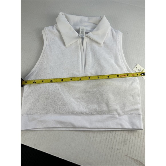 Offline By Aerie Sleeveless Crop Top Built In Bra V‎ Neck 647 - Picture 5 of 9